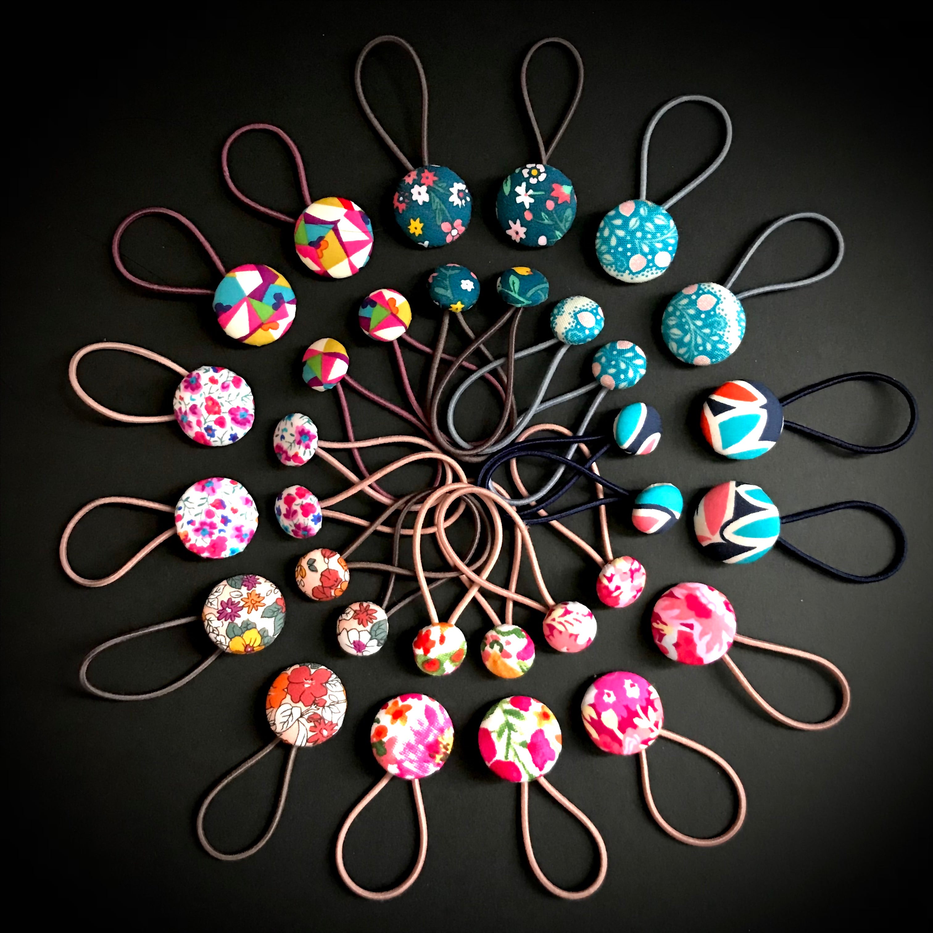Button Hair Ties – Humble Bow
