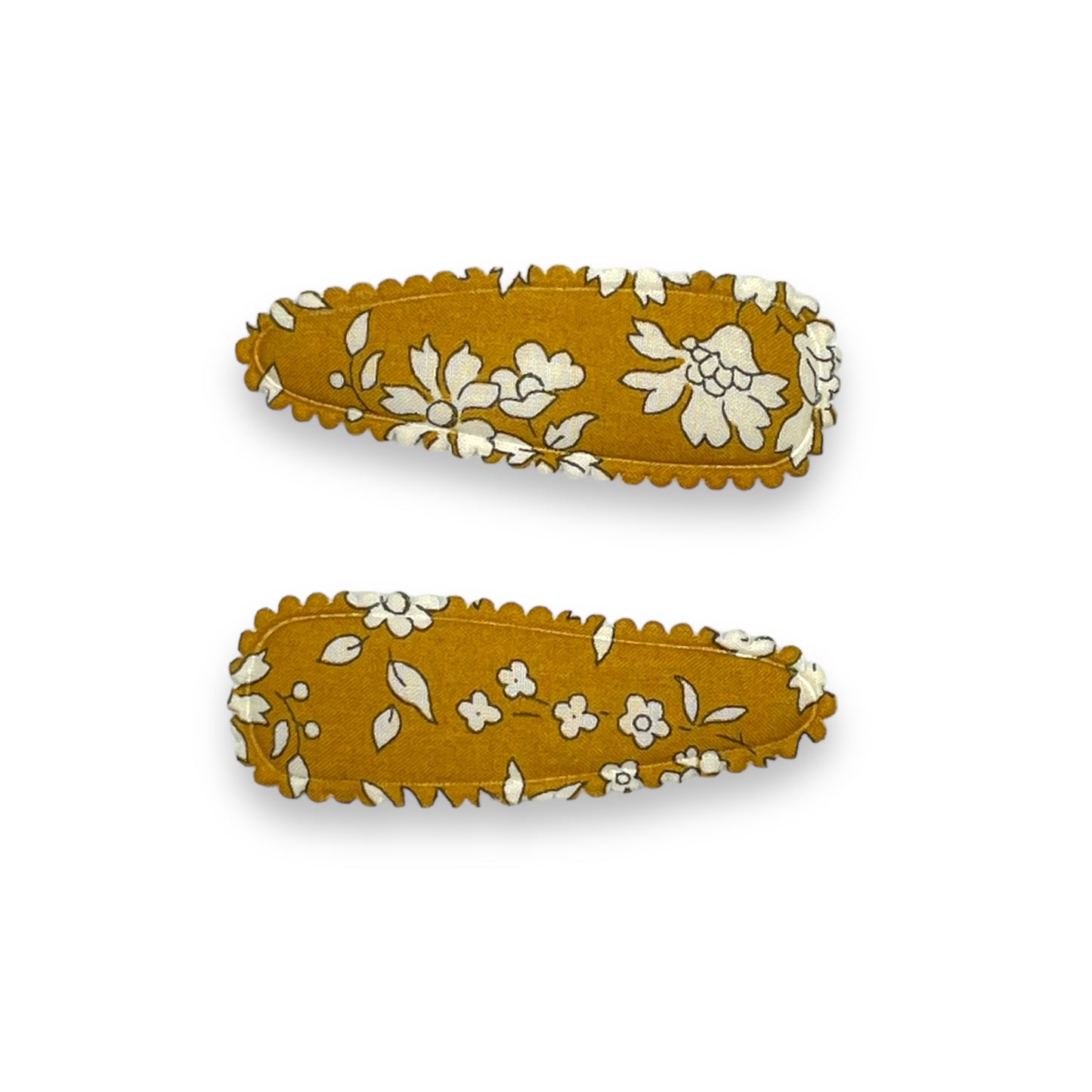 Snap Hair Clips - Liberty Capel Gold