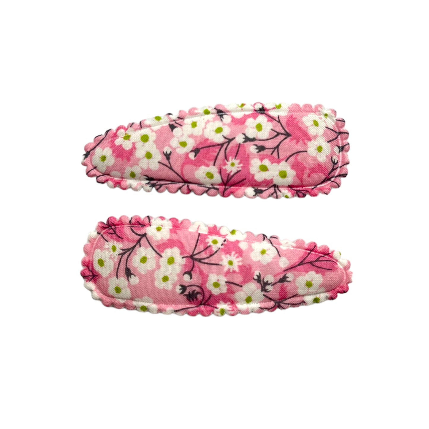 Snap Hair Clips - Liberty Mitsi Valeria Pink