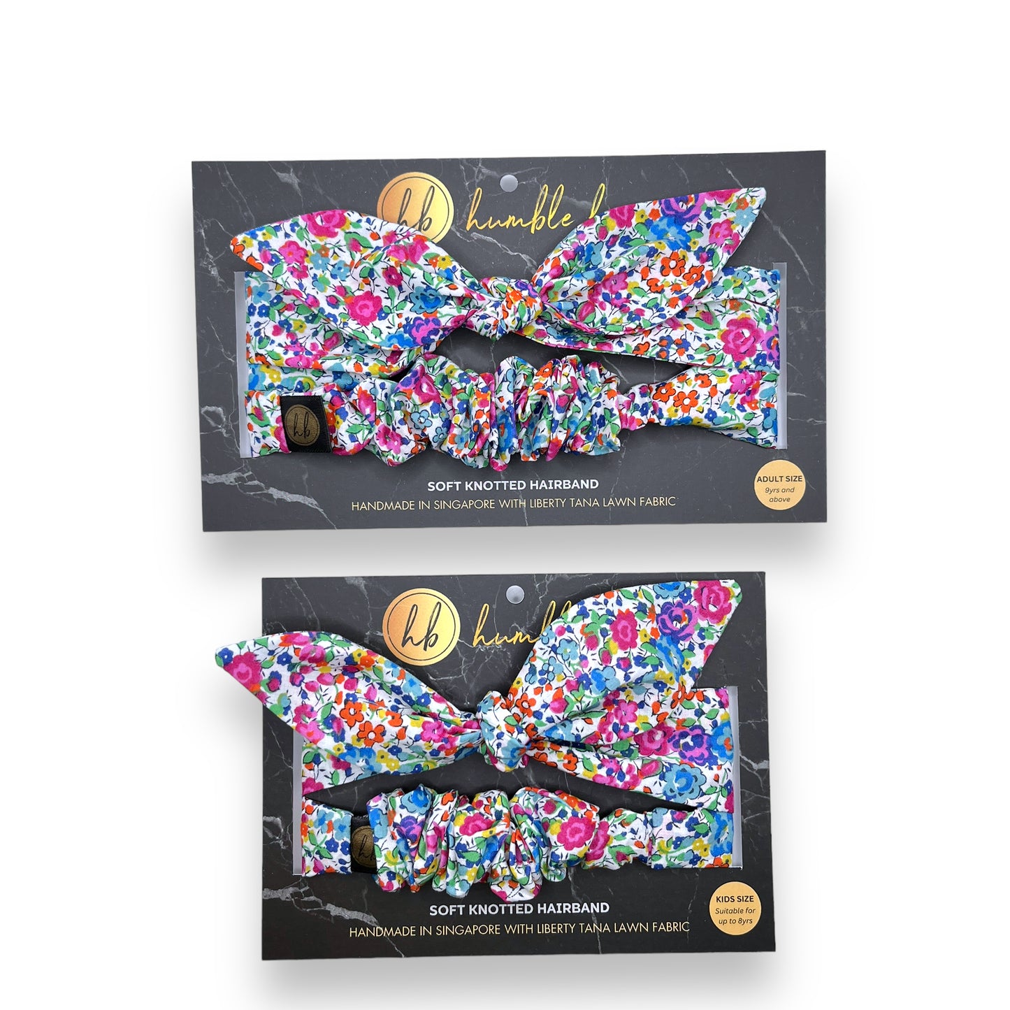 Soft Knotted Hairband - Liberty Emma & Georgina