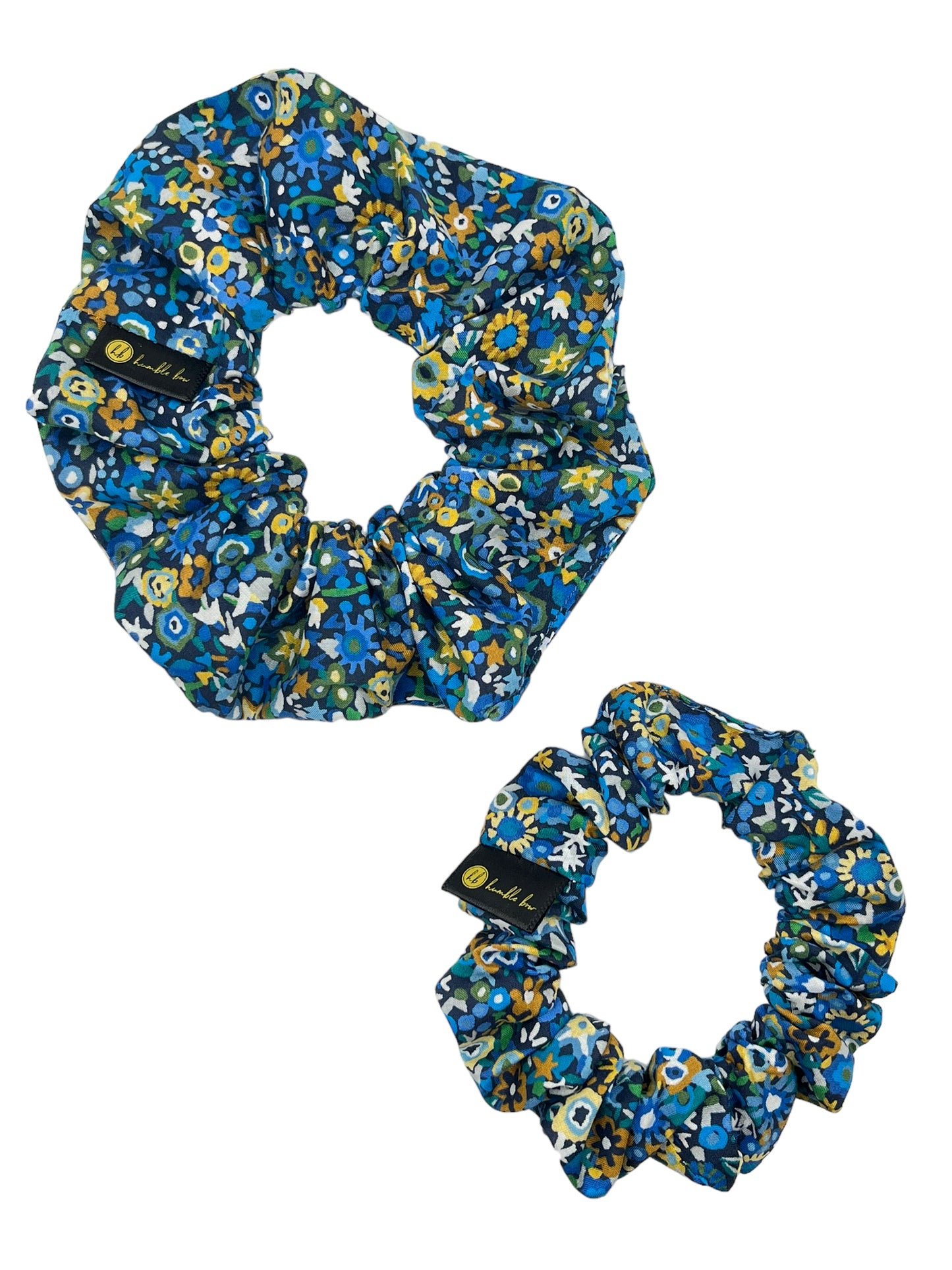 Mini Scrunchie - Liberty Dazzle Blue