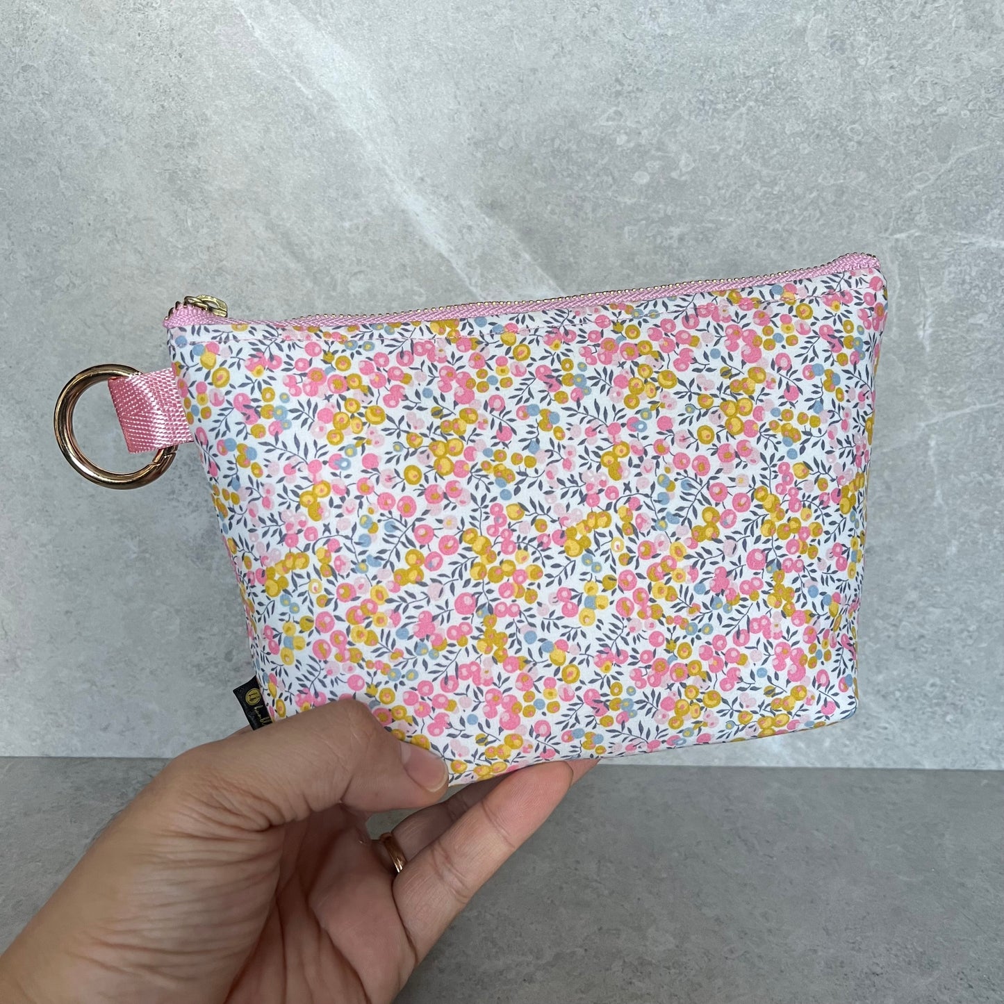 Cosmetic Pouch - Liberty Wiltshire Bud Pink