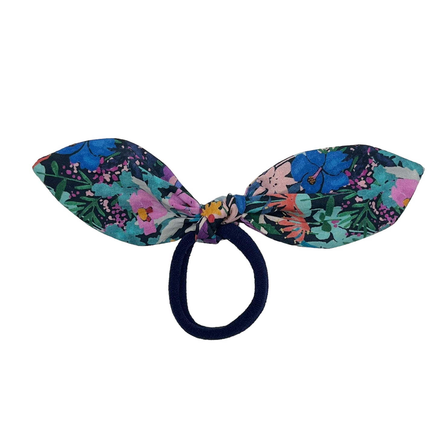 Bunny Hair Tie - Liberty Wildflower Meadow