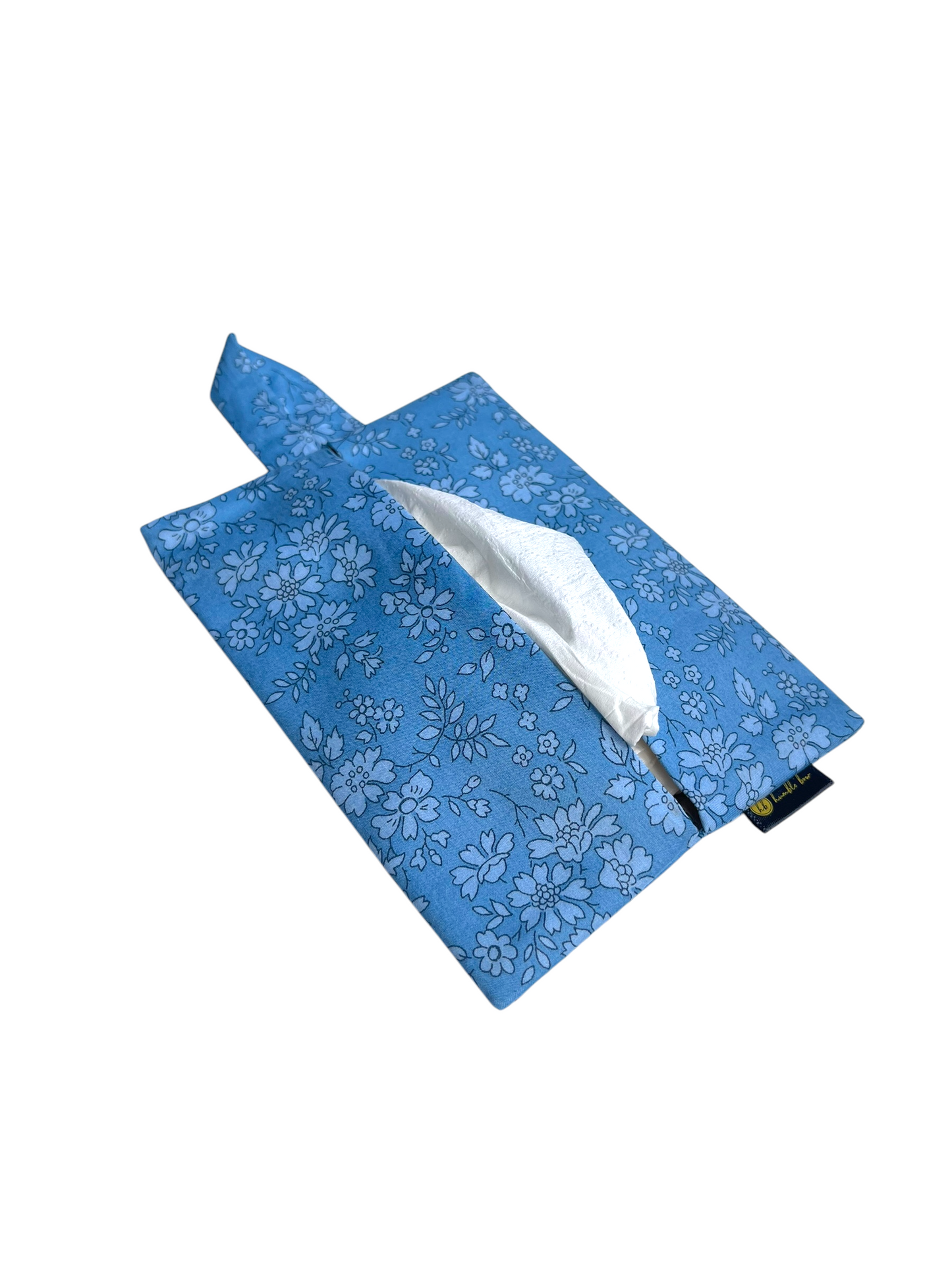 Tissue Holder - Liberty Capel Blue