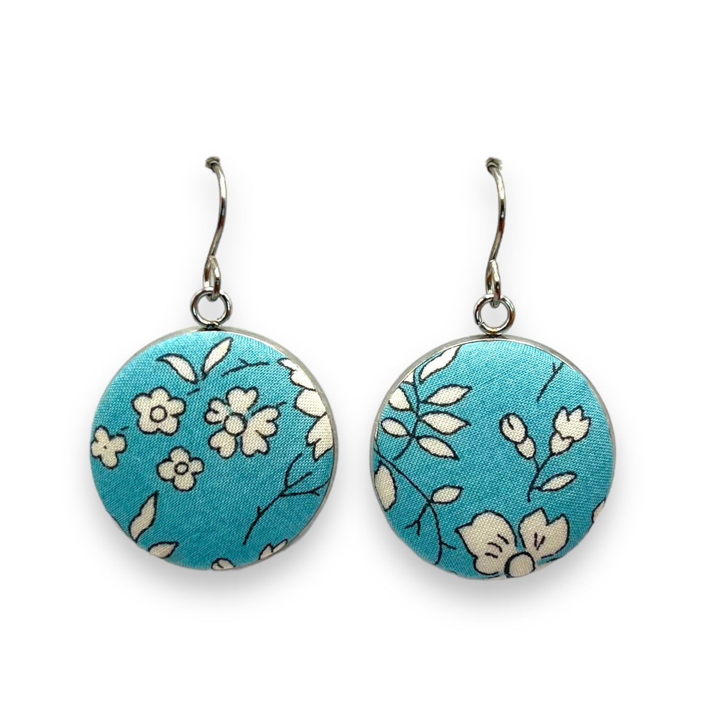 Button Earrings - Liberty Capel Tiffany