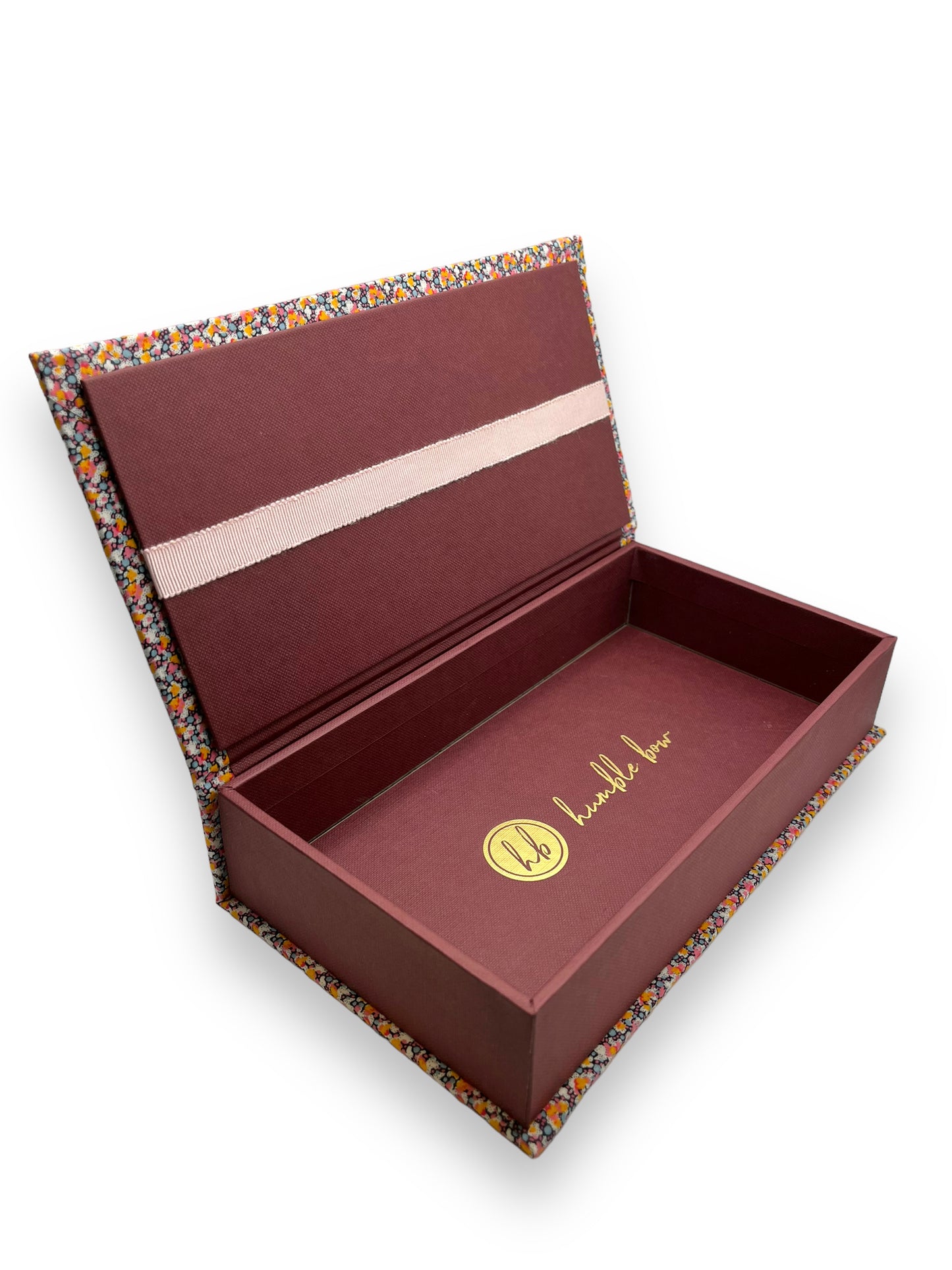 Fabric Wrapped Box - Liberty Pepper
