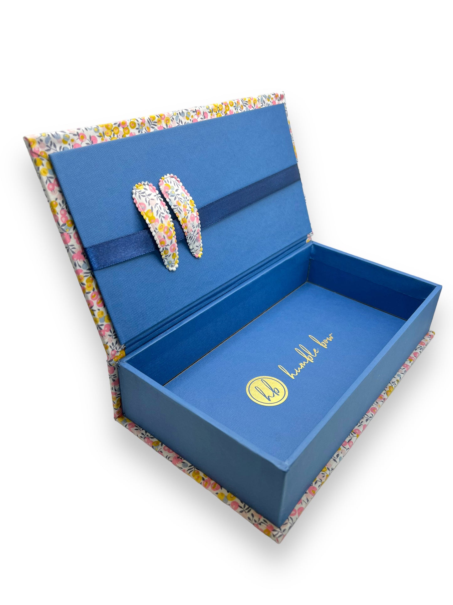 Fabric Wrapped Box - Liberty Wiltshire Bud Pink