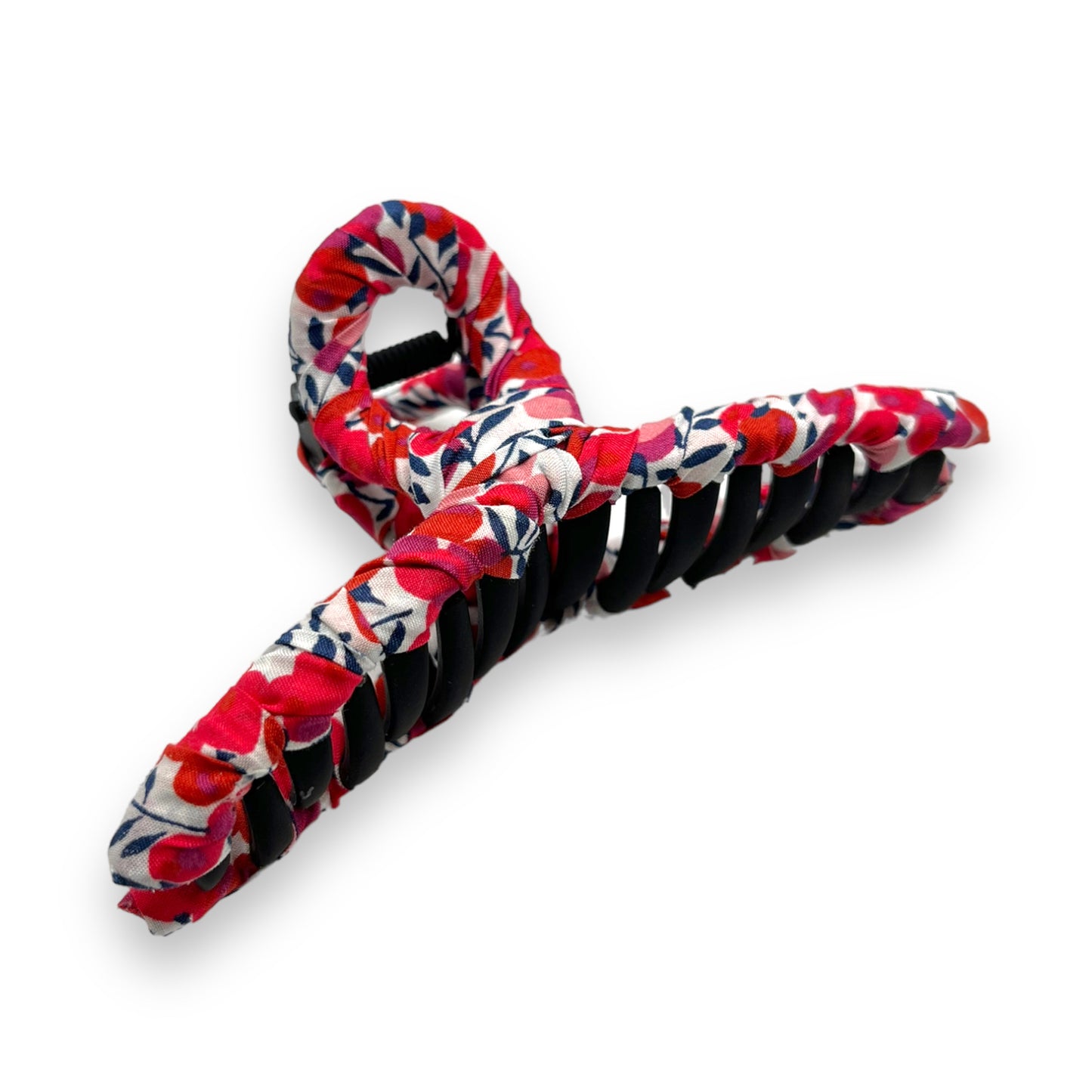 Loop Hair Claw - Liberty Wiltshire Red