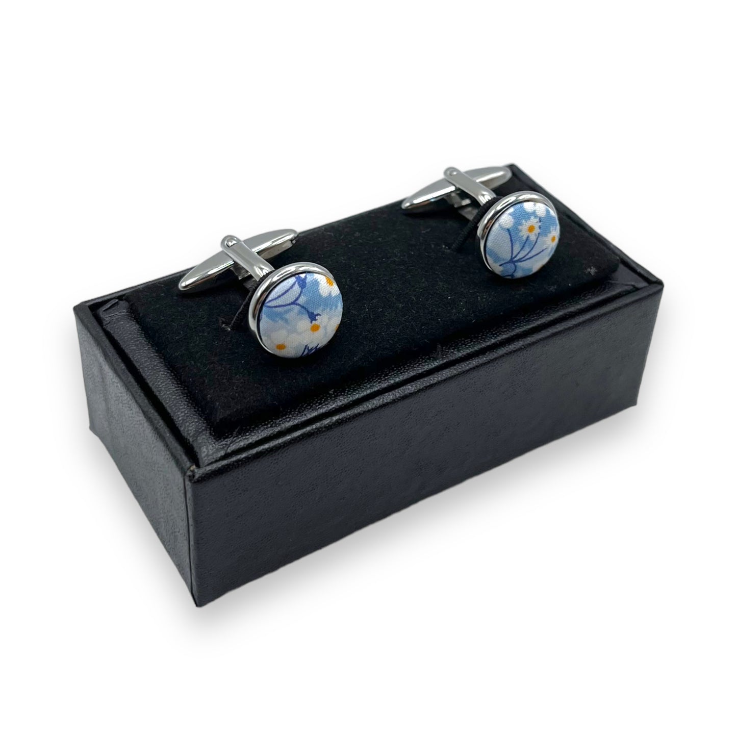 Cufflinks - Liberty Mitsi Blue