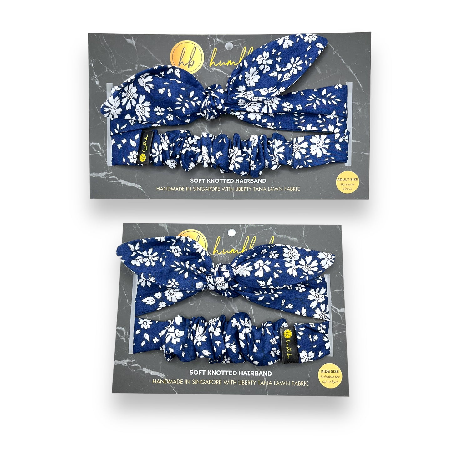 Soft Knotted Hairband - Liberty Capel Royal