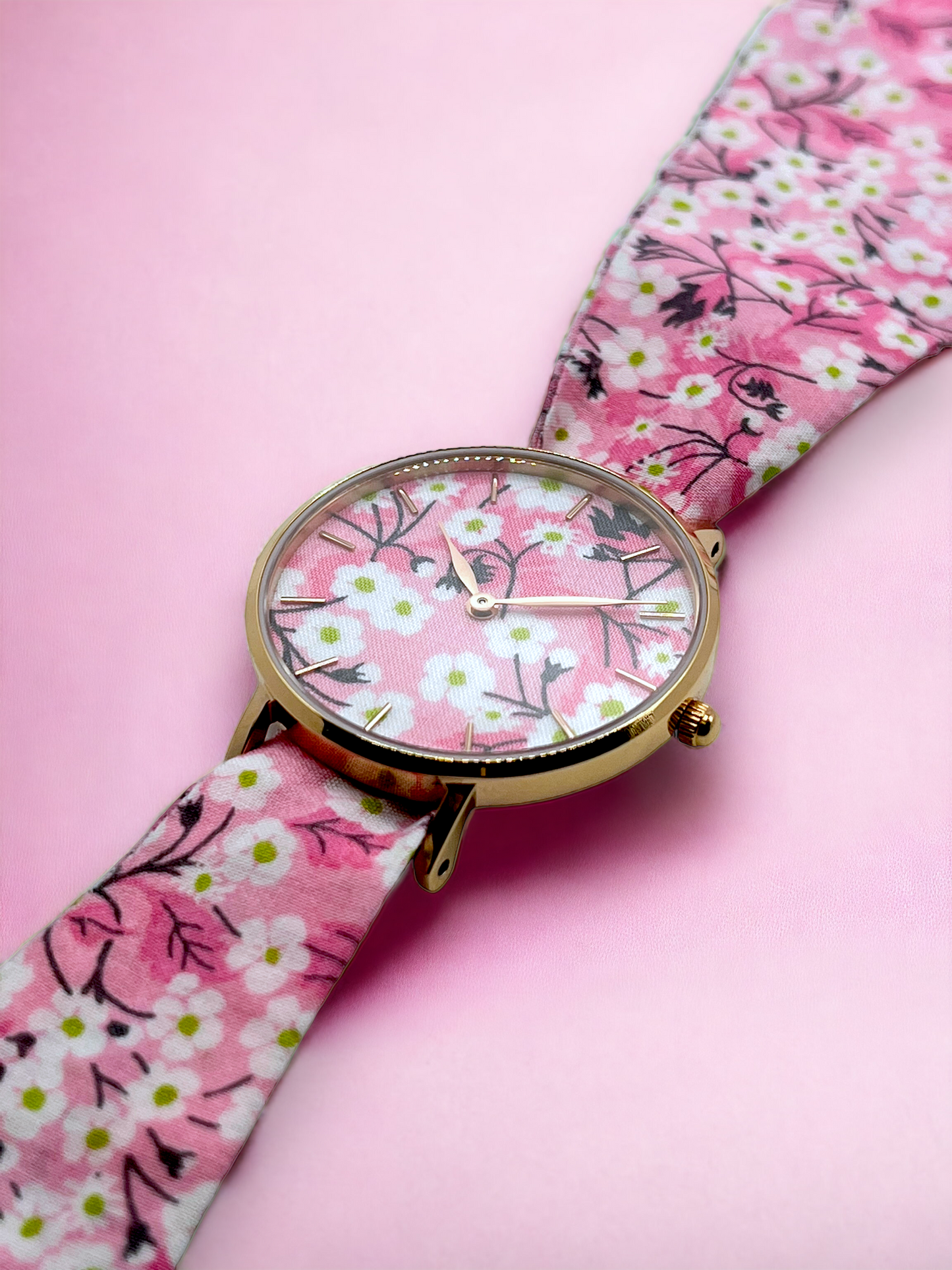 Fabric Watch - Liberty Mitsi Pink