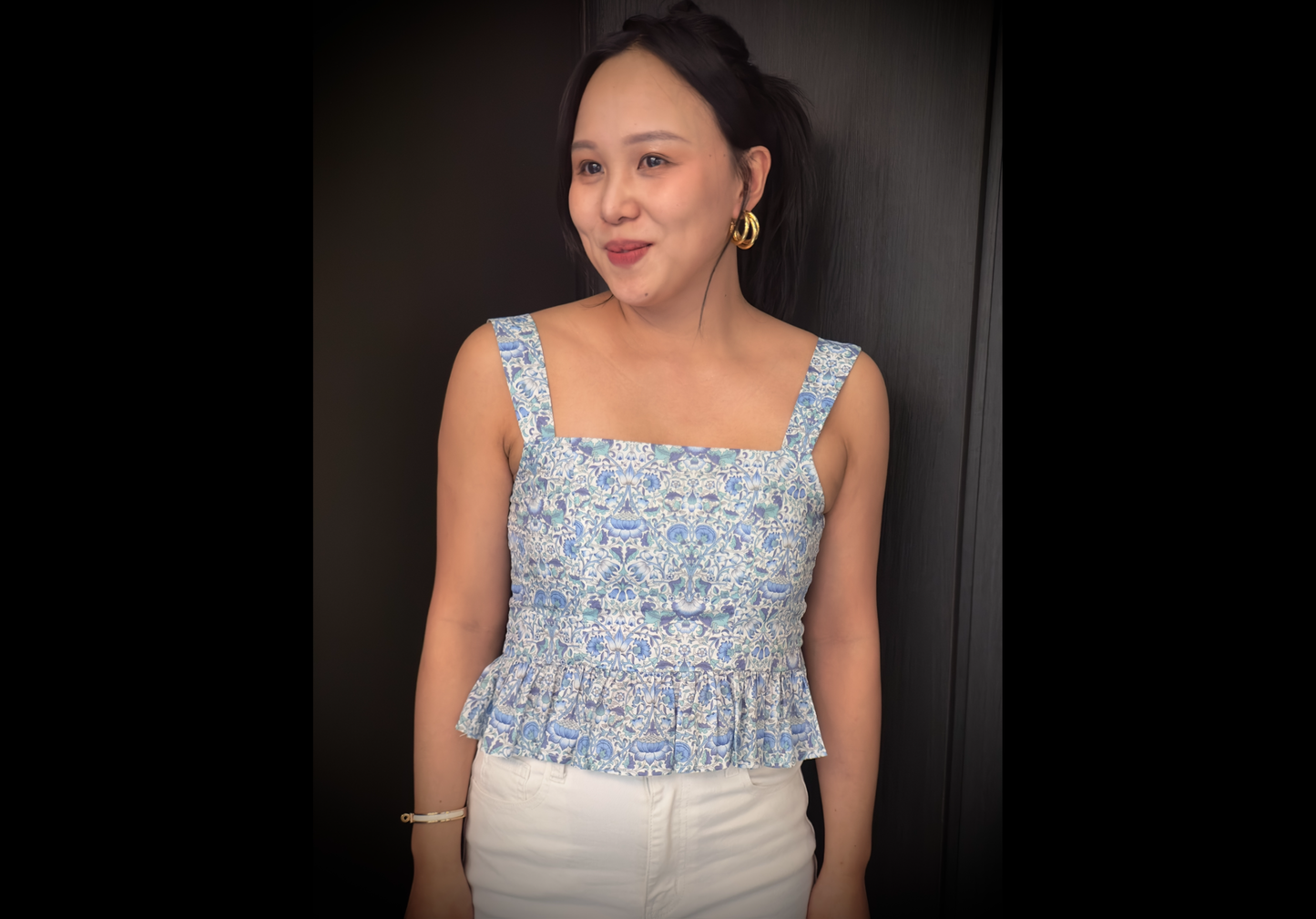 Peplum Top - Liberty Lodden