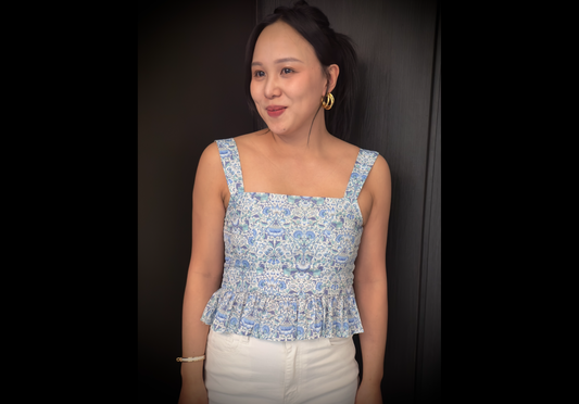 Peplum Top - Liberty Lodden