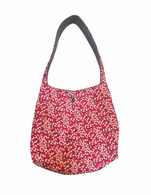 Shoulder Bag - Liberty Mitsi Red