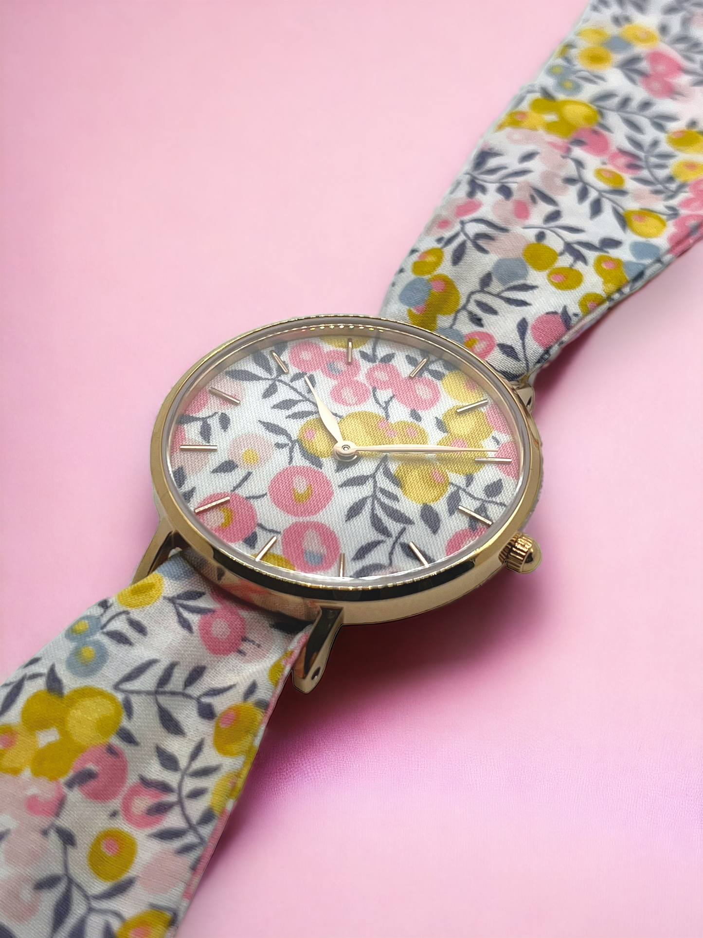 Fabric Watch - Liberty Wiltshire Bud Pink