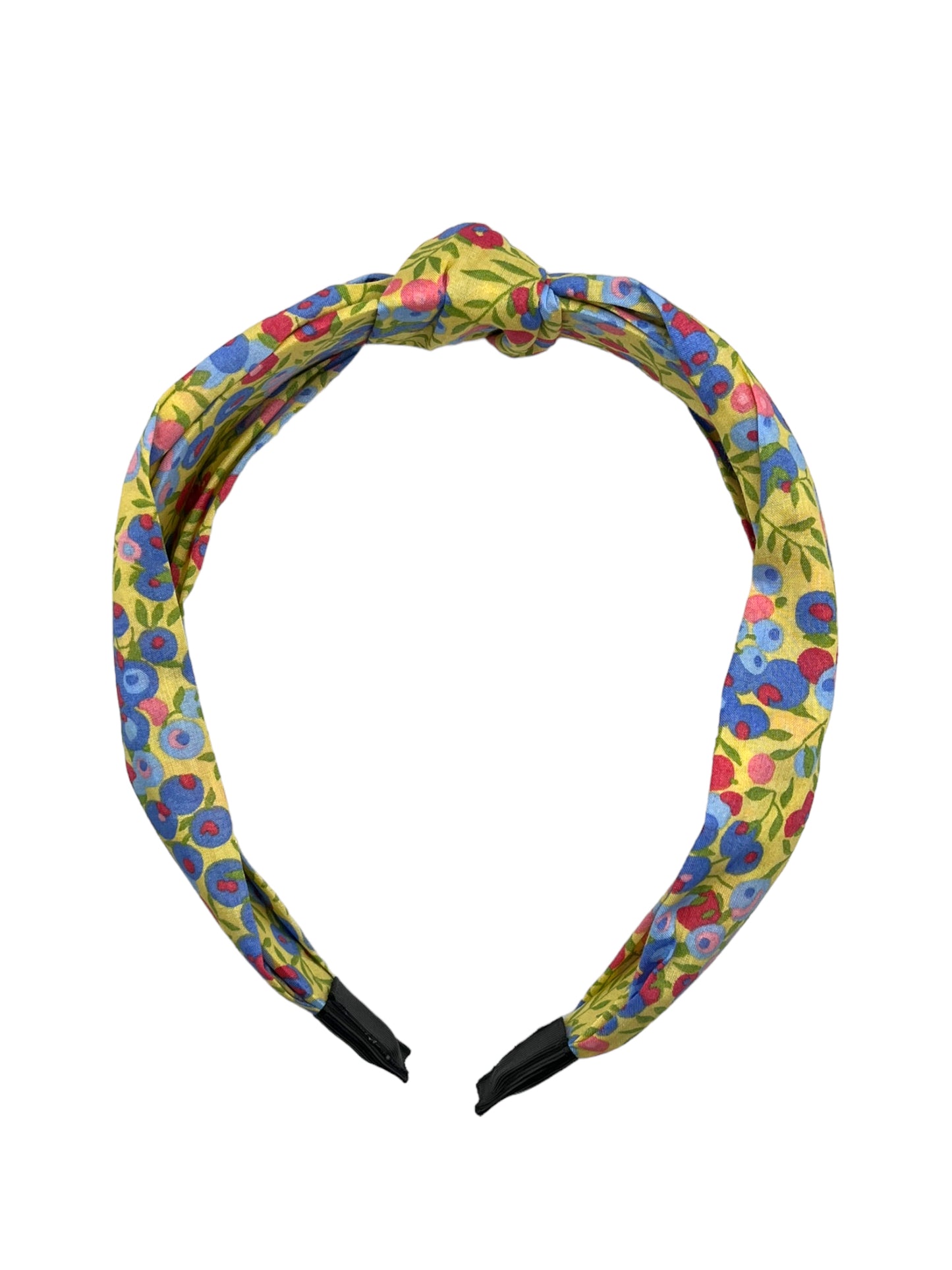Knotted Hairband - Liberty Wiltshire Yellow
