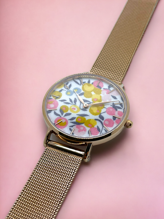 Fabric Watch - Liberty Wiltshire Bud Pink