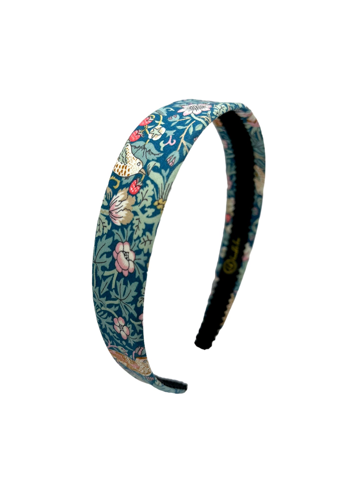 Classic Hairband - Liberty Strawberry Thief Teal