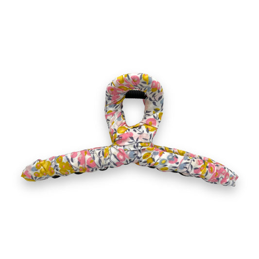 Loop Hair Claw - Liberty Wiltshire Bud Pink