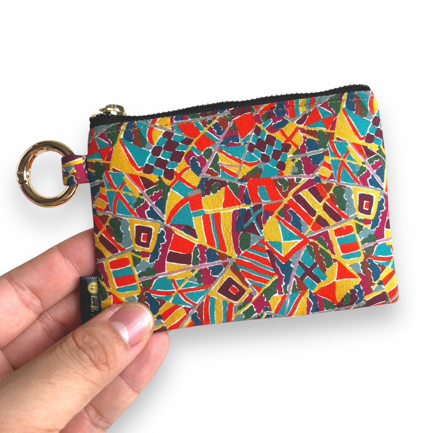 Mini Zip Pouch - Liberty Sail Party