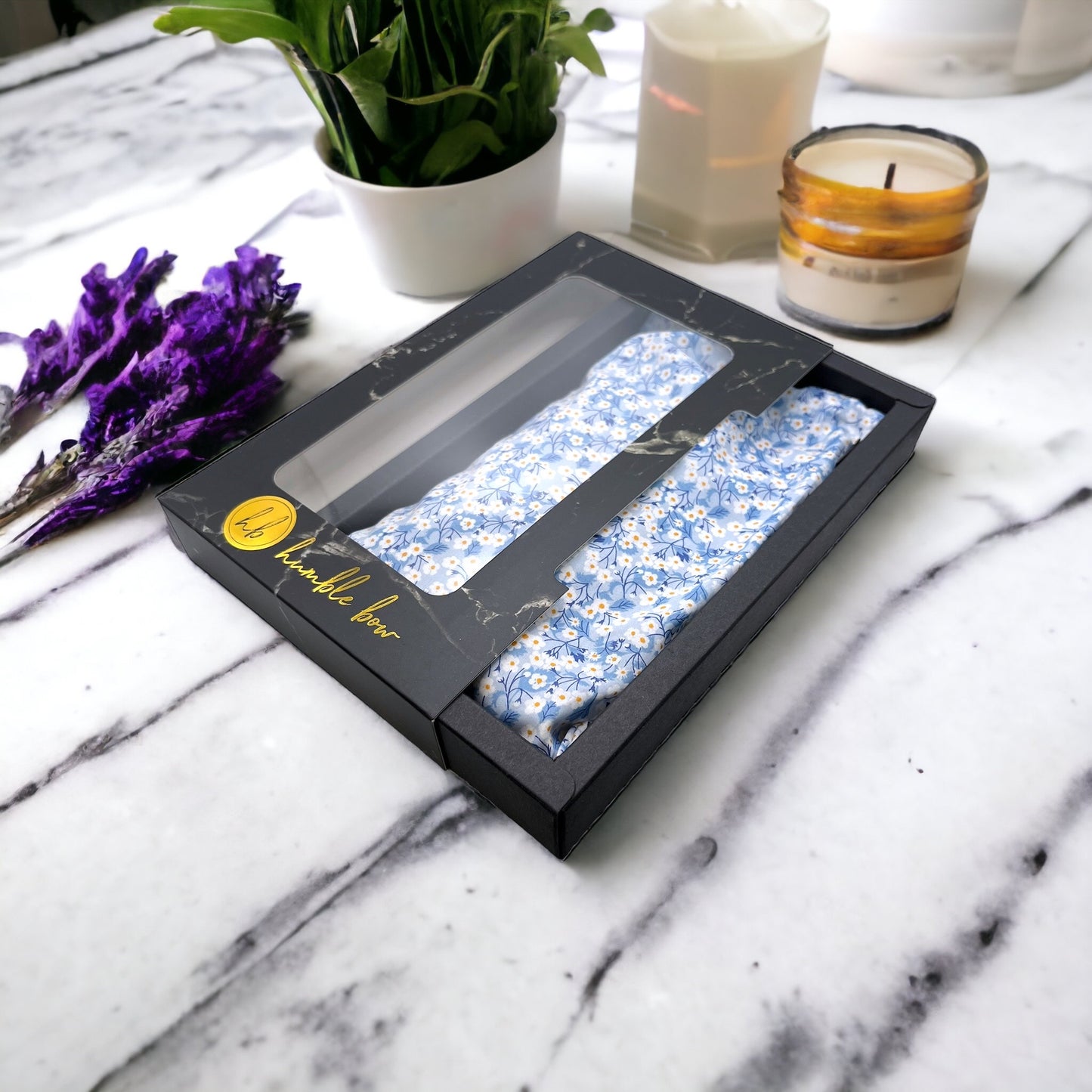 Lavender Eye Pillow - Liberty Mitsi Blue