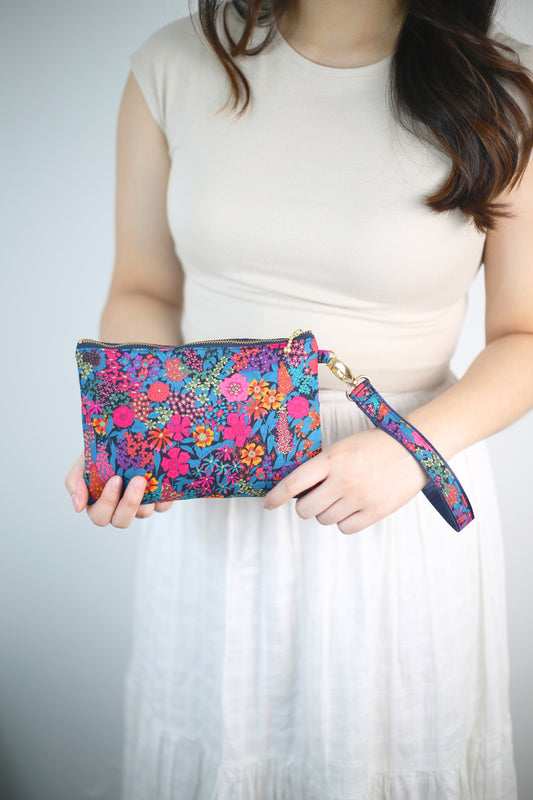 Wristlet Zip Pouch - Liberty Ciara