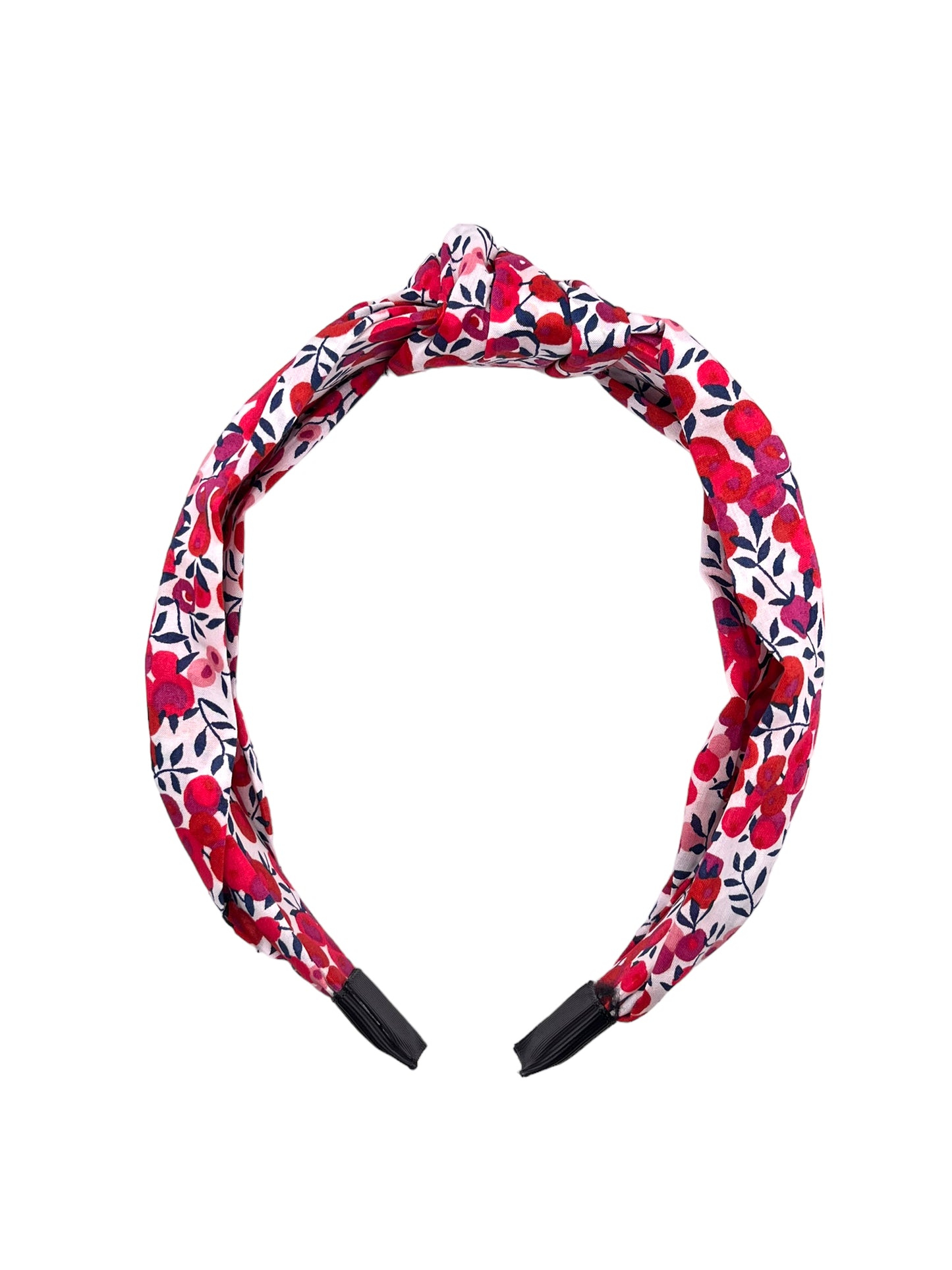 Knotted Hairband - Liberty Wiltshire Red