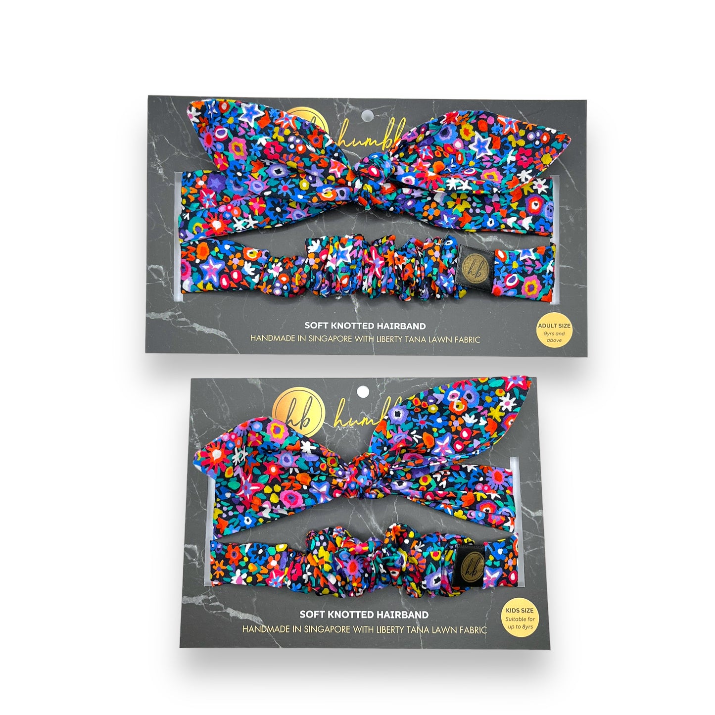 Soft Knotted Hairband - Liberty Dazzle