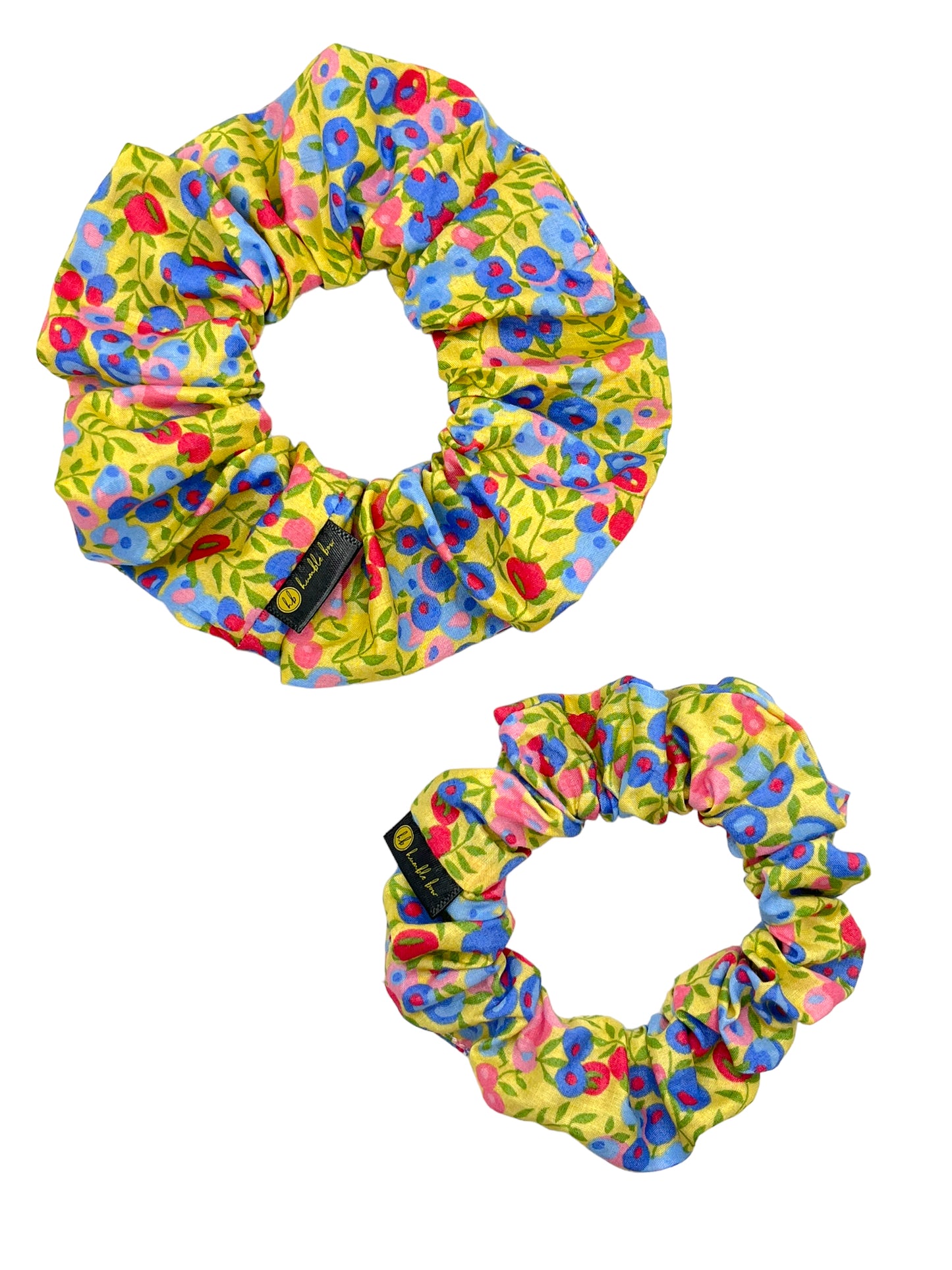 Mini Scrunchie - Liberty Wiltshire Yellow