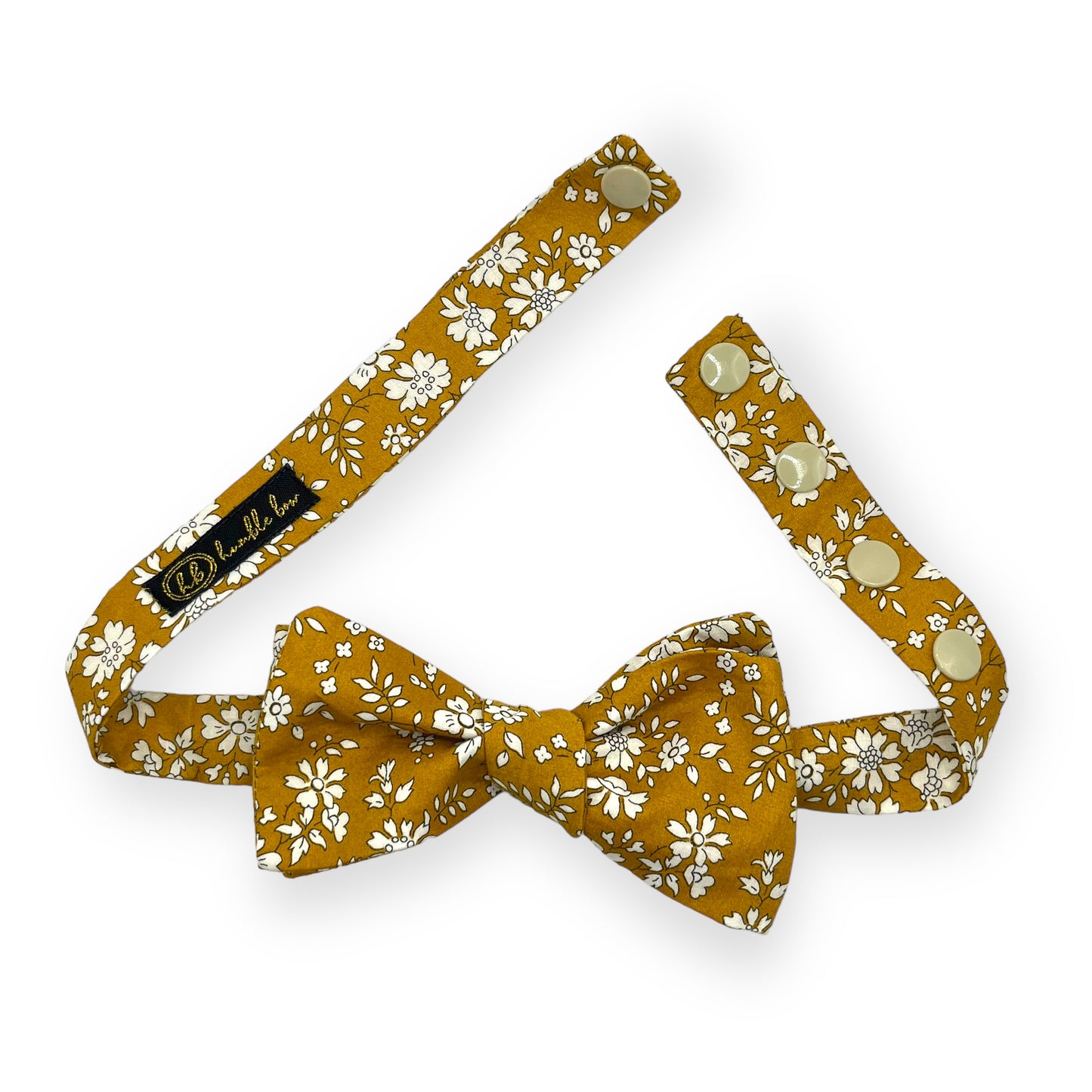 Bow Tie & Cufflinks Matching Set - Liberty Capel Gold