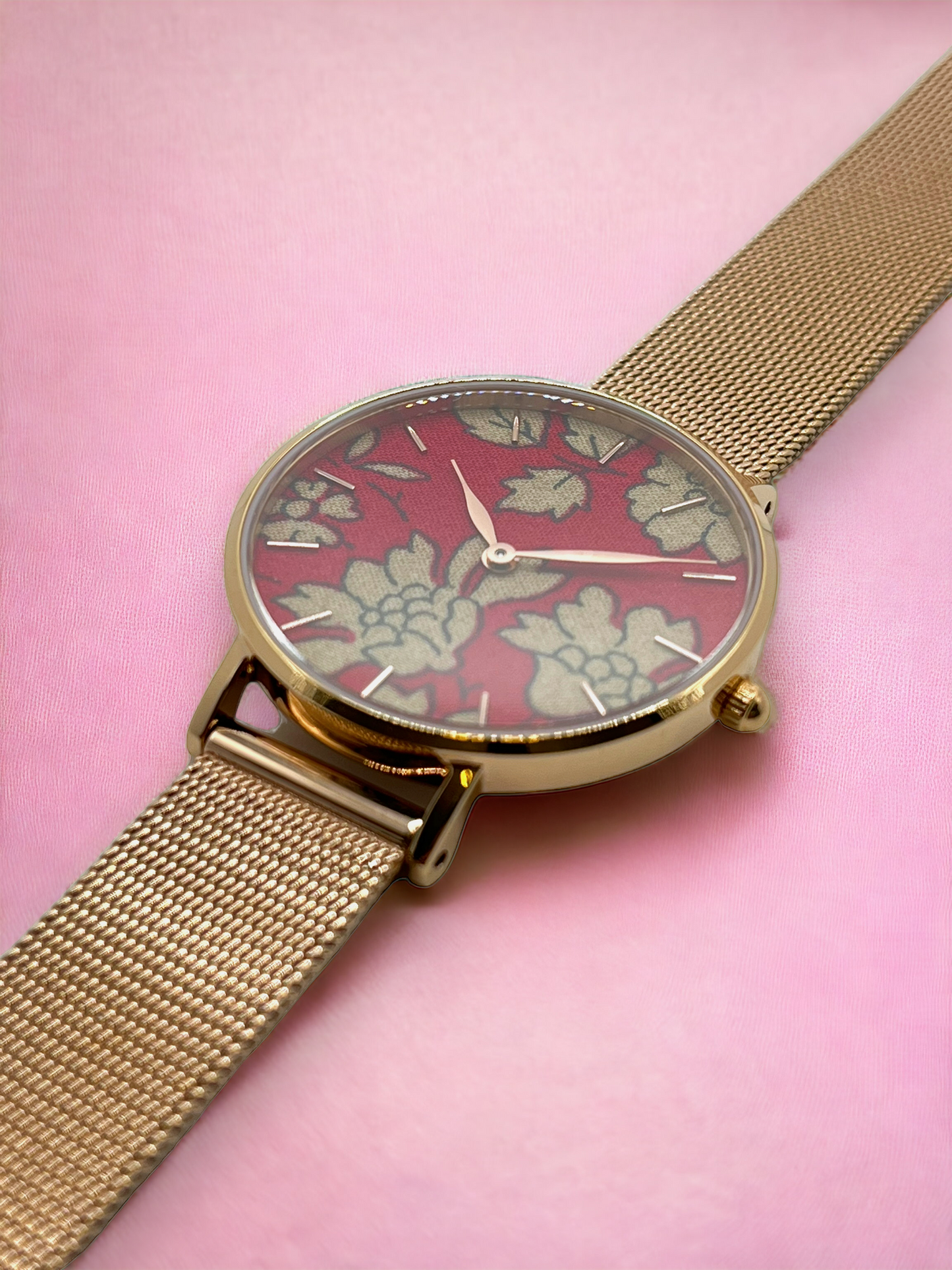 Fabric Watch - Liberty Capel Red