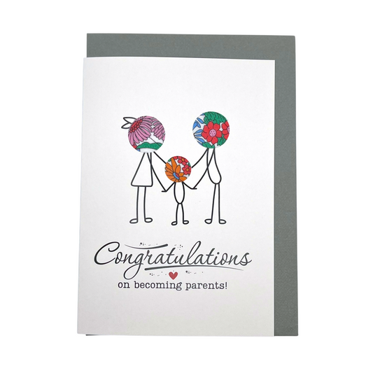 Greeting Card - Congratulations on being Parents