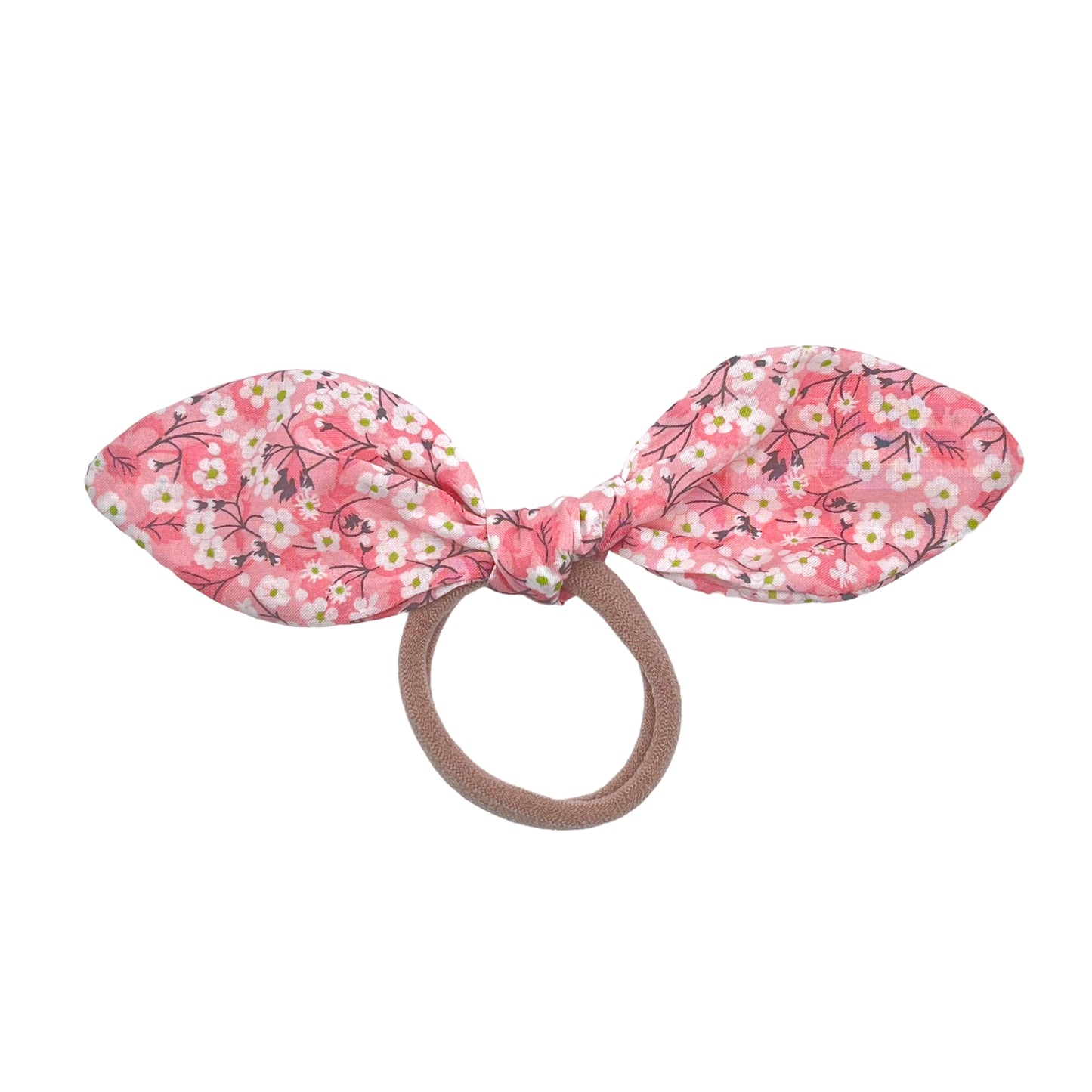 Bunny Hair Tie - Liberty Mitsi Valeria Pink