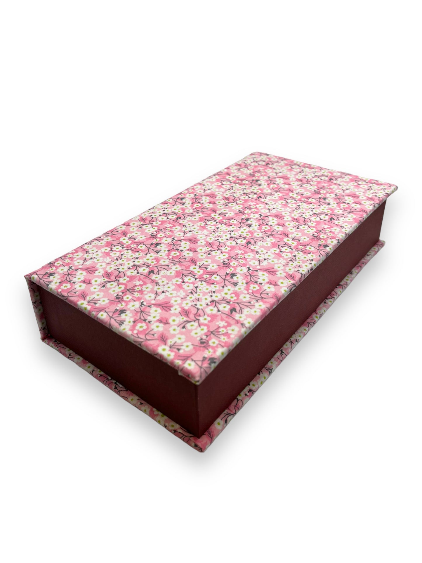 Fabric Wrapped Box - Liberty Mitsi Pink