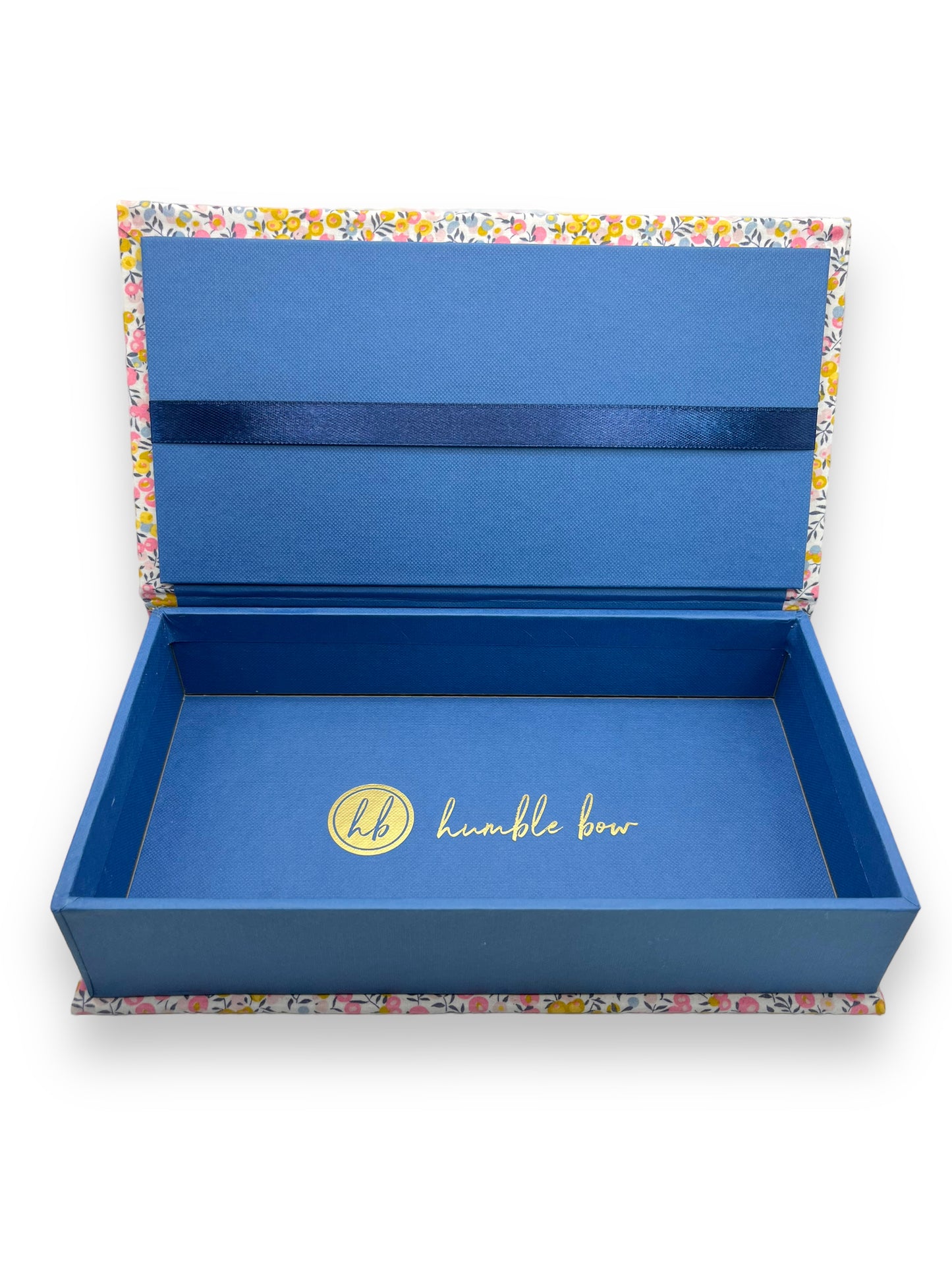 Fabric Wrapped Box - Liberty Wiltshire Bud Pink