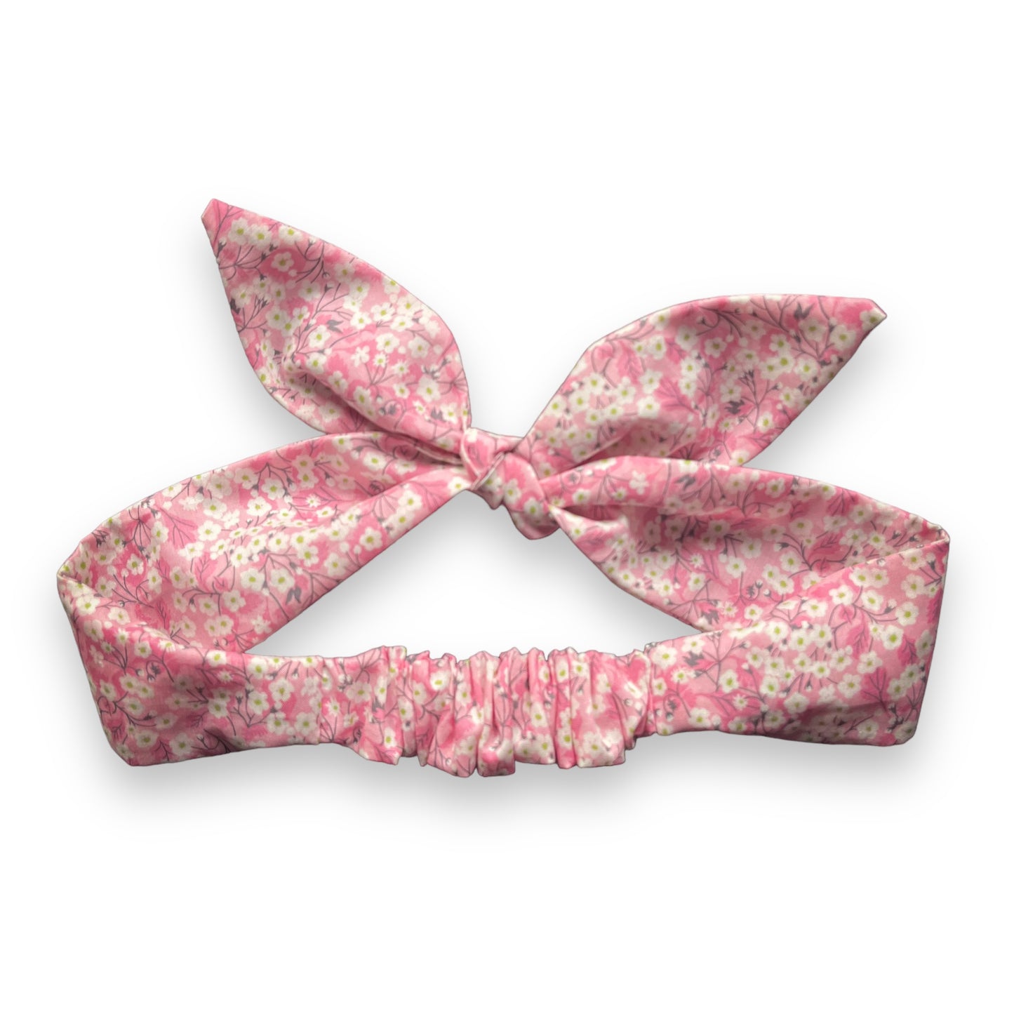 Soft Knotted Hairband - Liberty Mitsi Pink