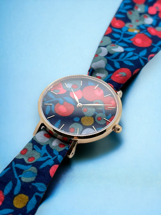 Fabric Watch - Liberty Wiltshire Navy