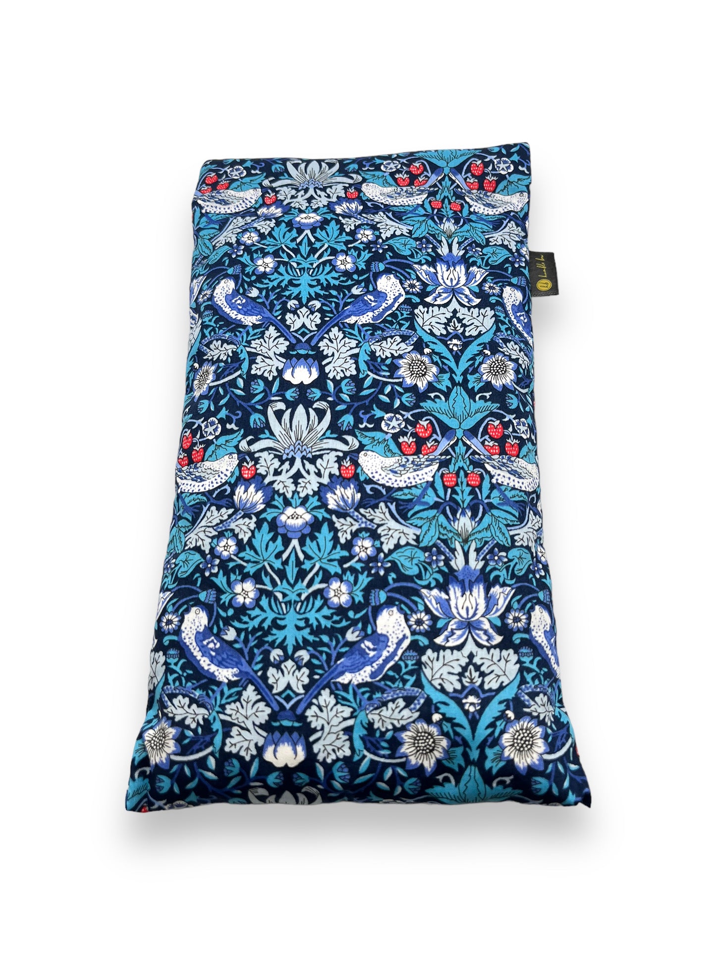 Lavender Eye Pillow - Liberty Strawberry Thief Blue