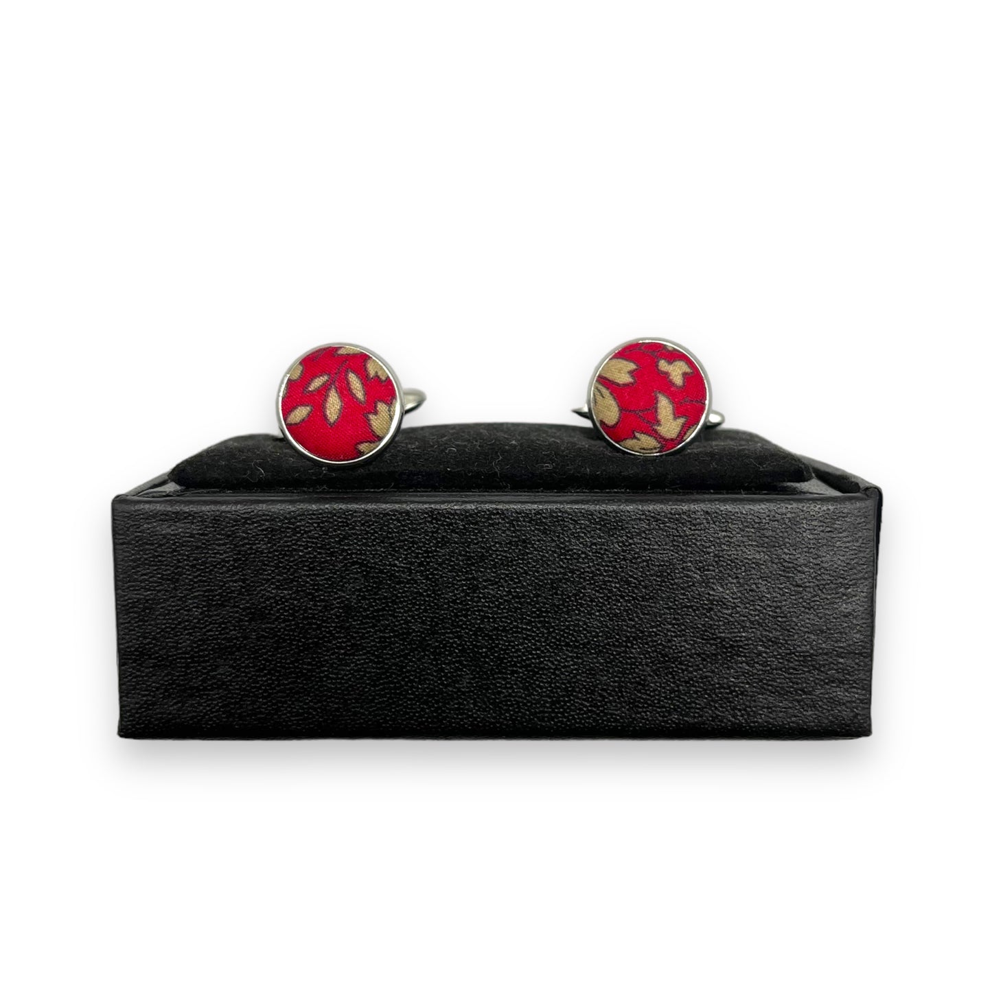 Cufflinks - Liberty Capel Red