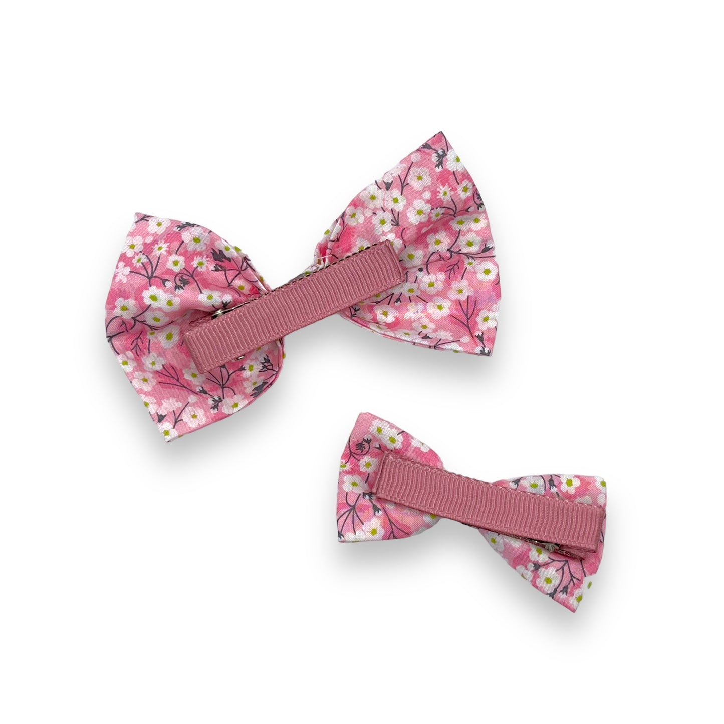 Bow Hair Clip - Liberty Mitsi Pink