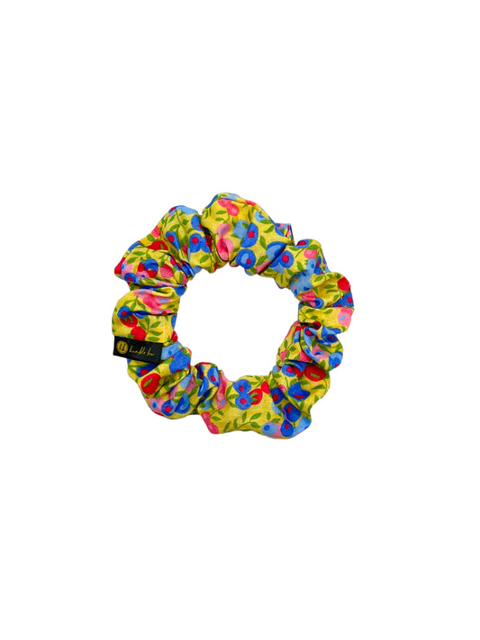Mini Scrunchie - Liberty Wiltshire Yellow