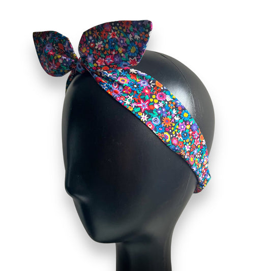 Soft Knotted Hairband - Liberty Dazzle