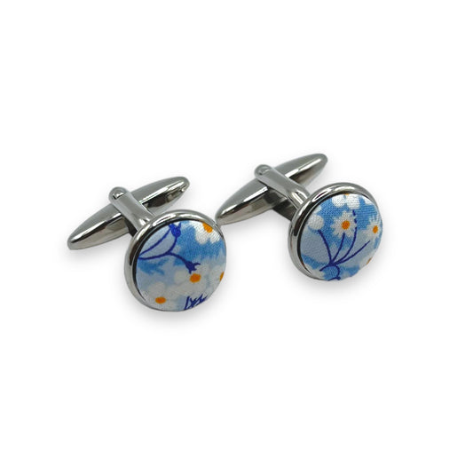 Cufflinks - Liberty Mitsi Blue