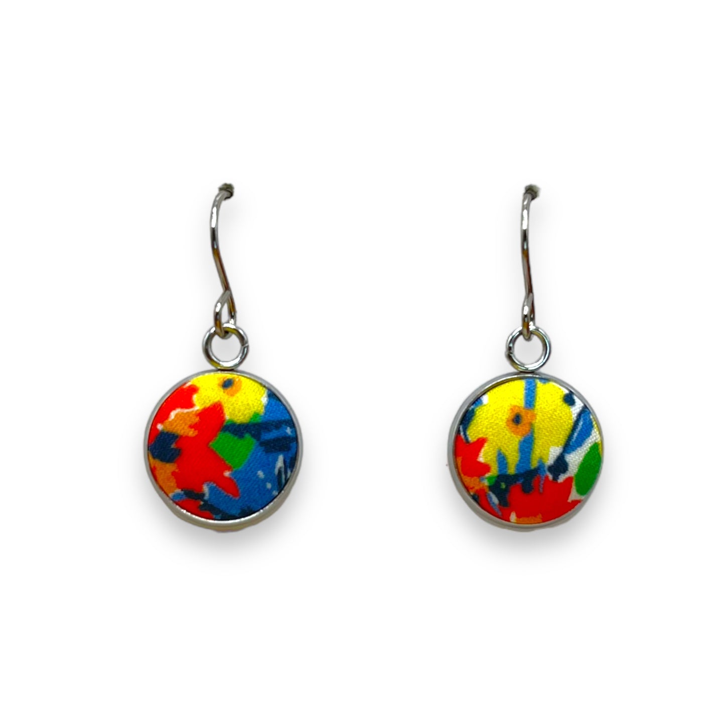 Button Earrings - Liberty Champion’s Bouquet