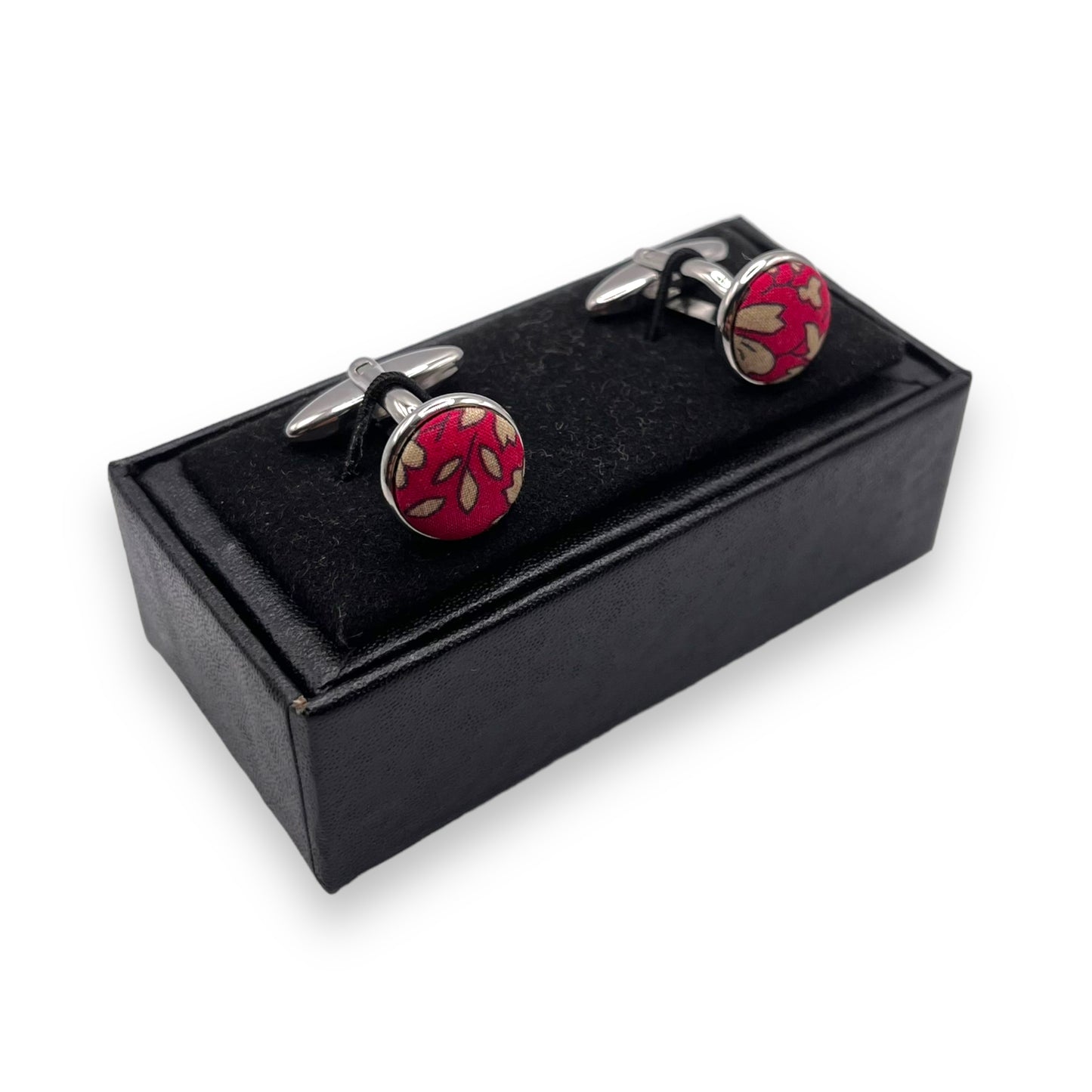 Cufflinks - Liberty Capel Red