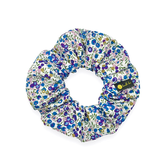 Scrunchie - Liberty Wiltshire Bud Blue