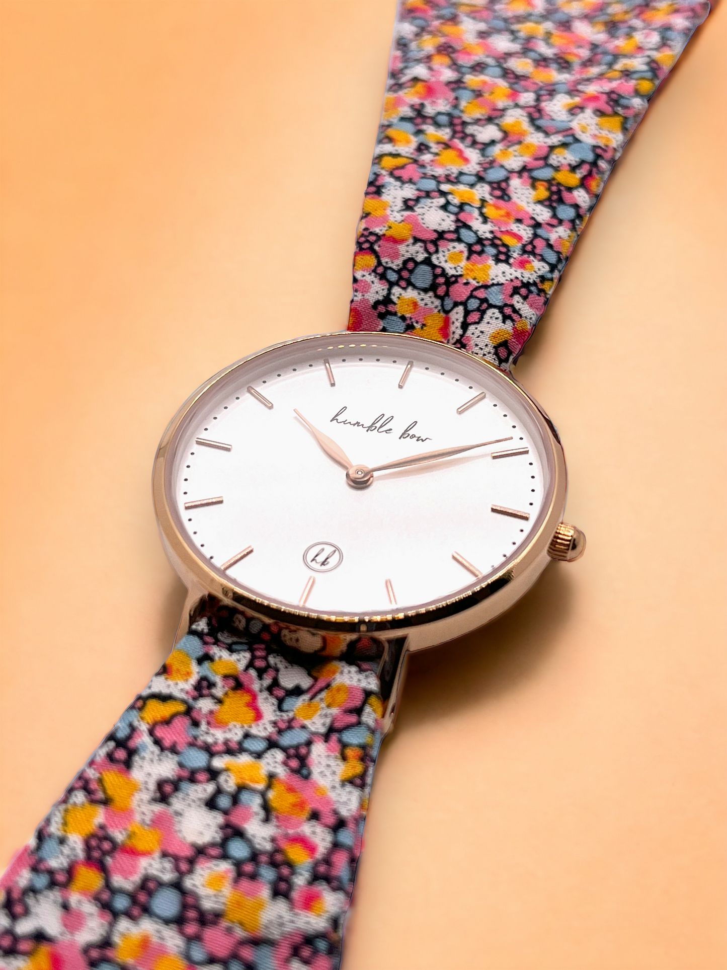 Classic White Watch - Liberty Pepper