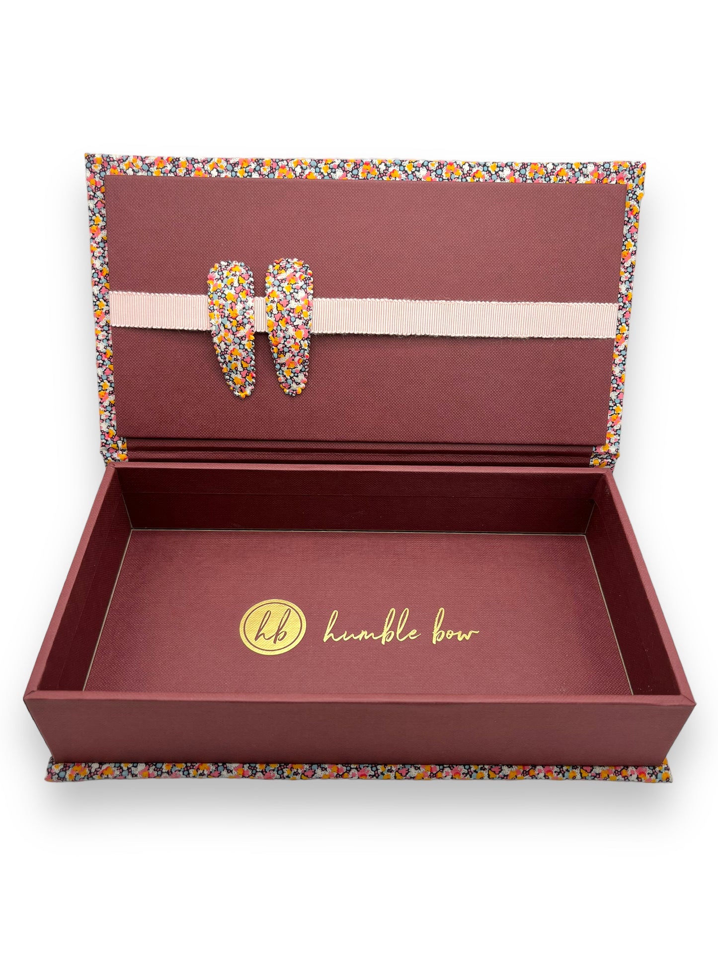 Fabric Wrapped Box - Liberty Pepper