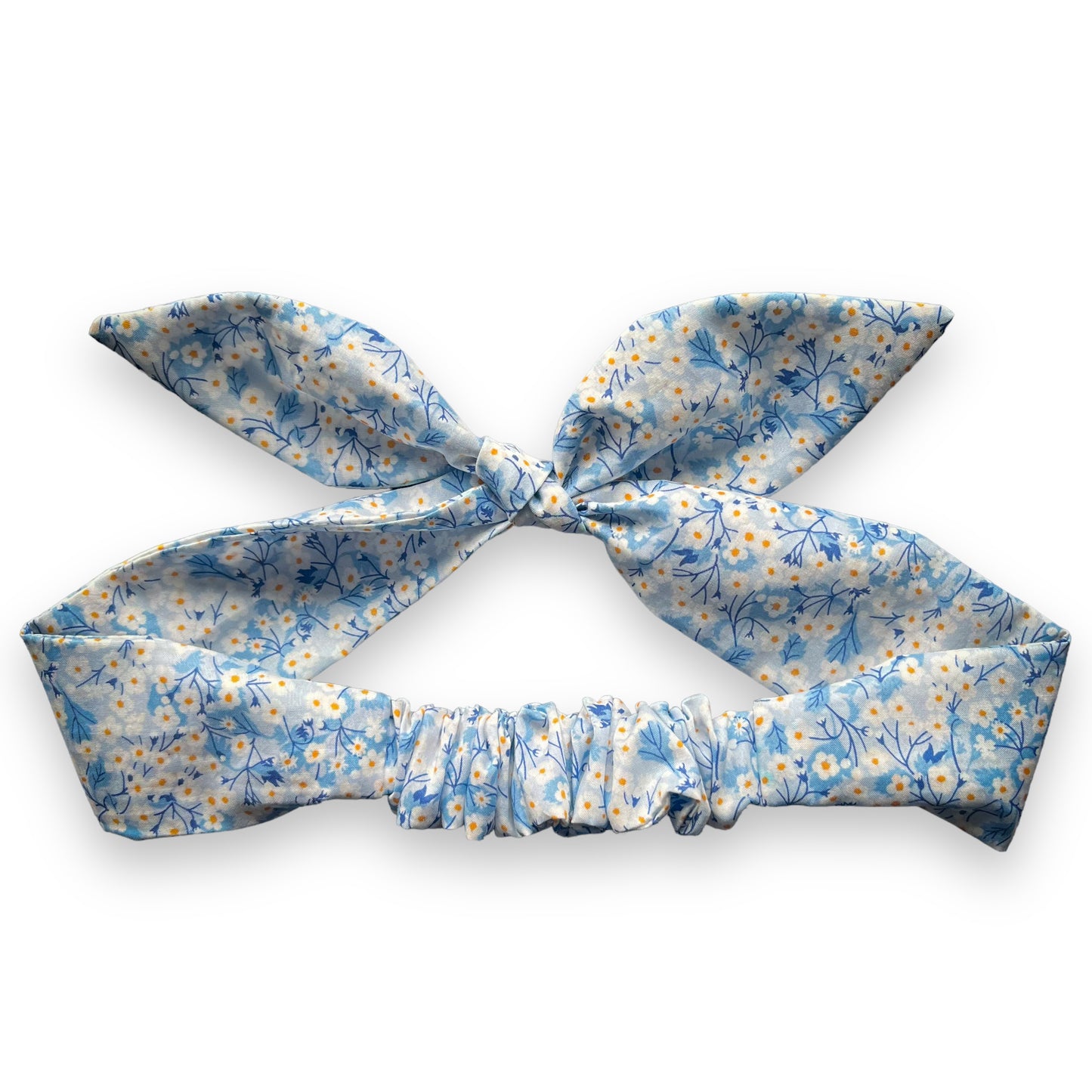 Soft Knotted Hairband - Liberty Mitsi Blue