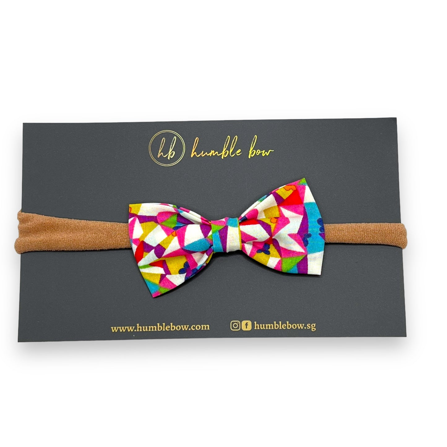 Baby Bow Headband - Liberty Poppy